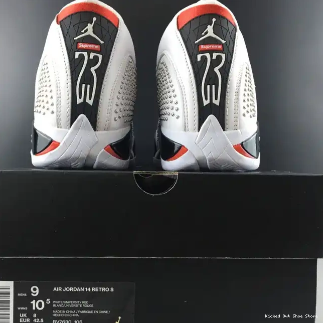 Kick Theory BV7630-106 Air 14 Retro Jordan White 0608